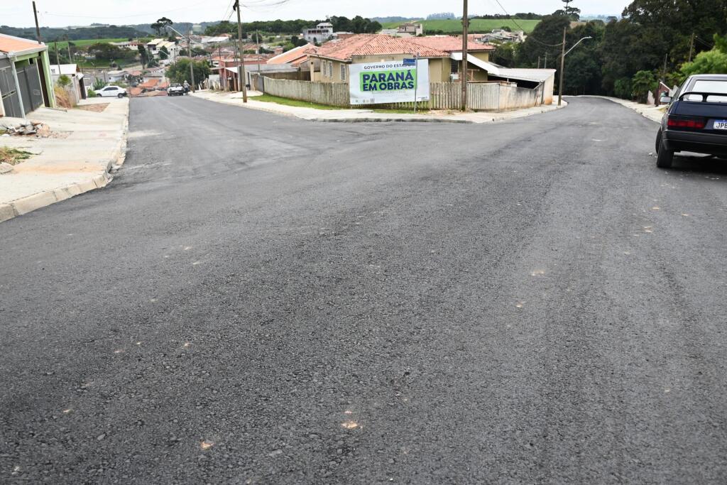 Ruas do Loteamento São João são asfaltadas