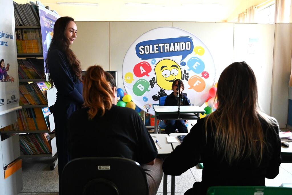 Contenda iniciou o Projeto Soletrando 2026