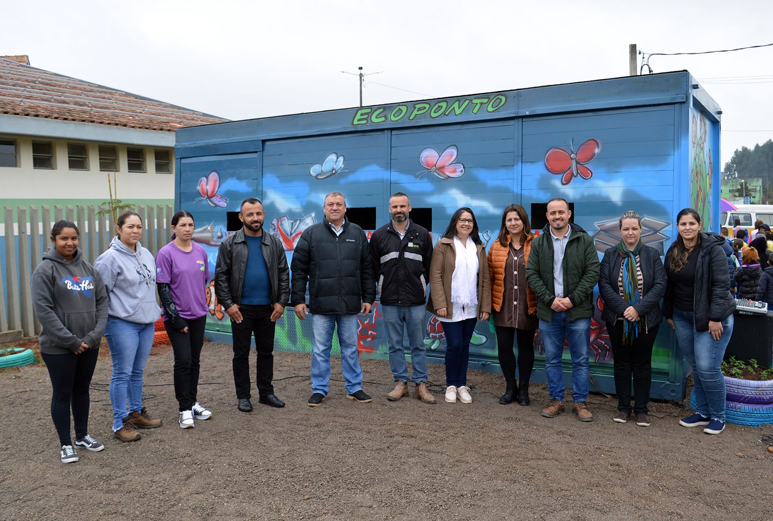 Contenda inaugura o primeiro Ecoponto