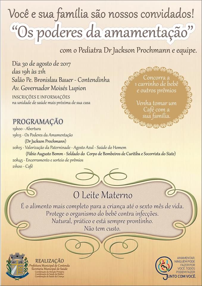 ATENÇÃO GESTANTES, MAMÃES EM AMAMENTAÇÃO E FAMILIARES: