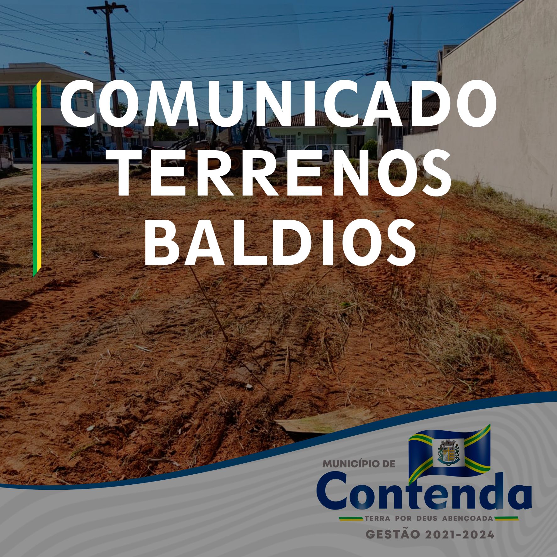 Comunicado terrenos baldios