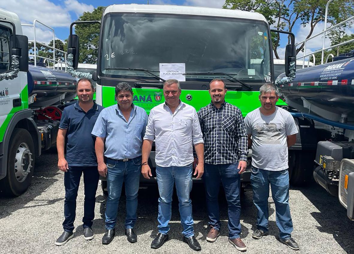 Contenda recebe novo caminhão-pipa