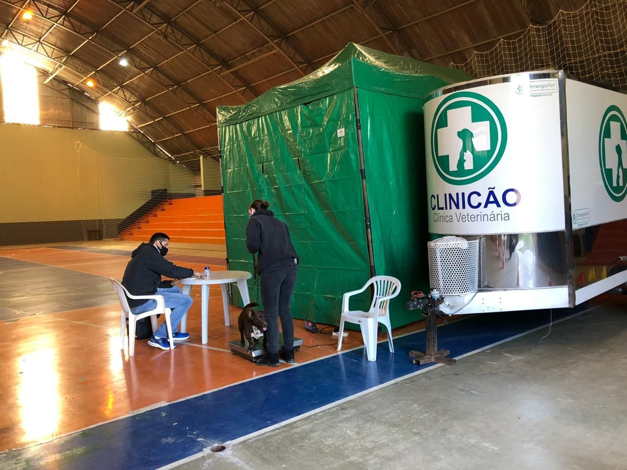 Contenda prepara a castração de animais