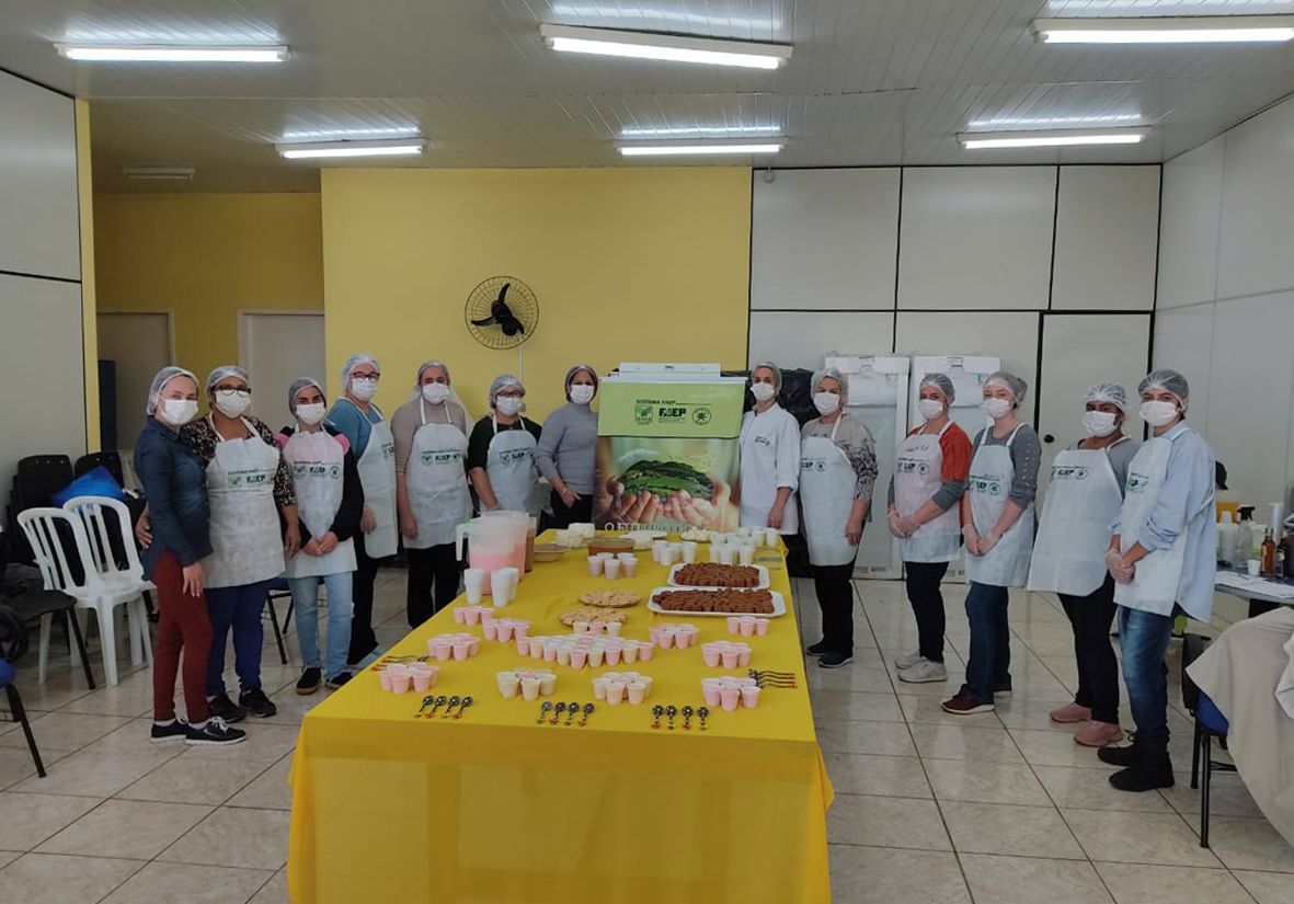 Contenda realizou o curso de Derivados de Leite