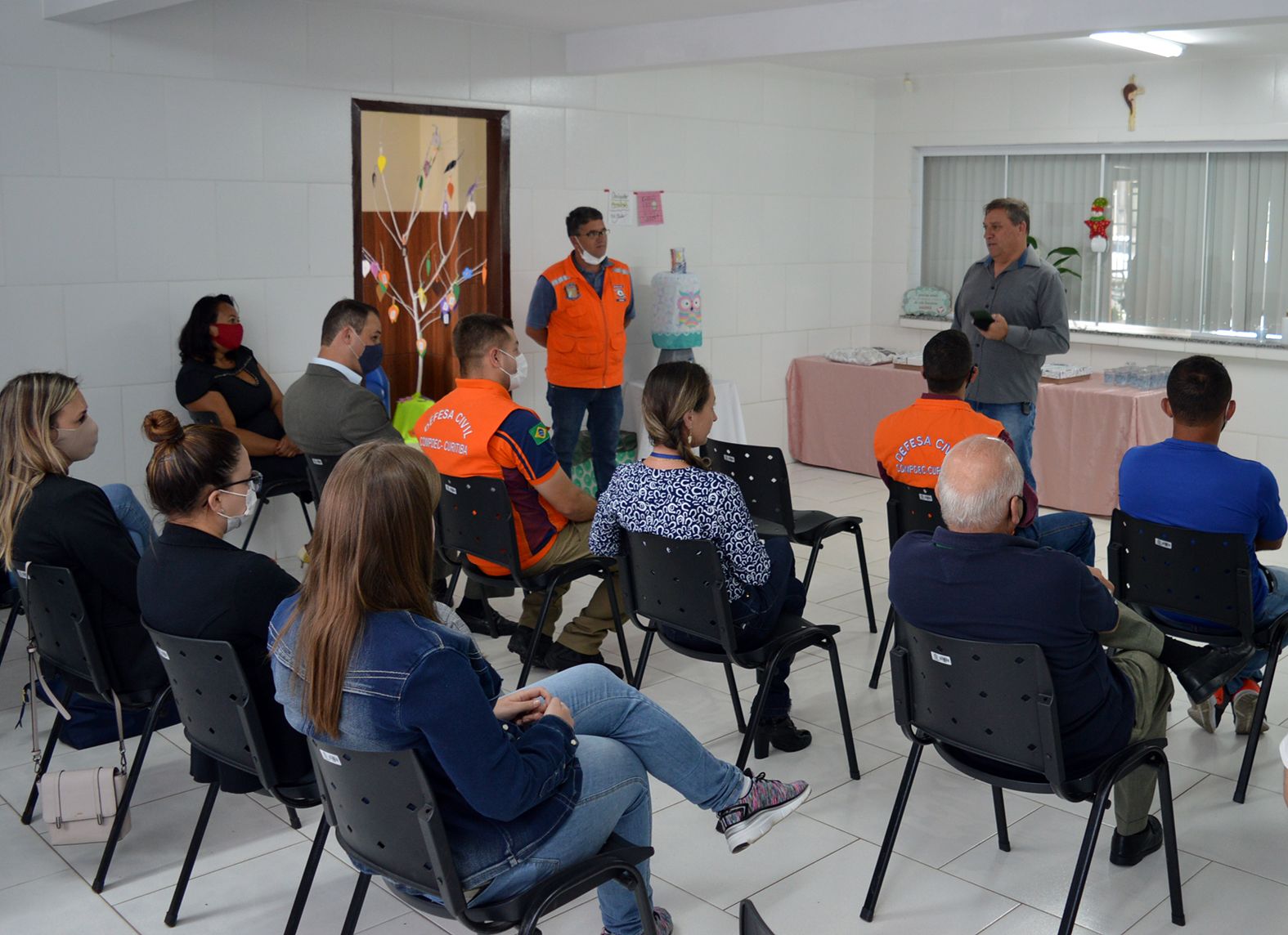 Reunião discute os trabalhos da Defesa Civil