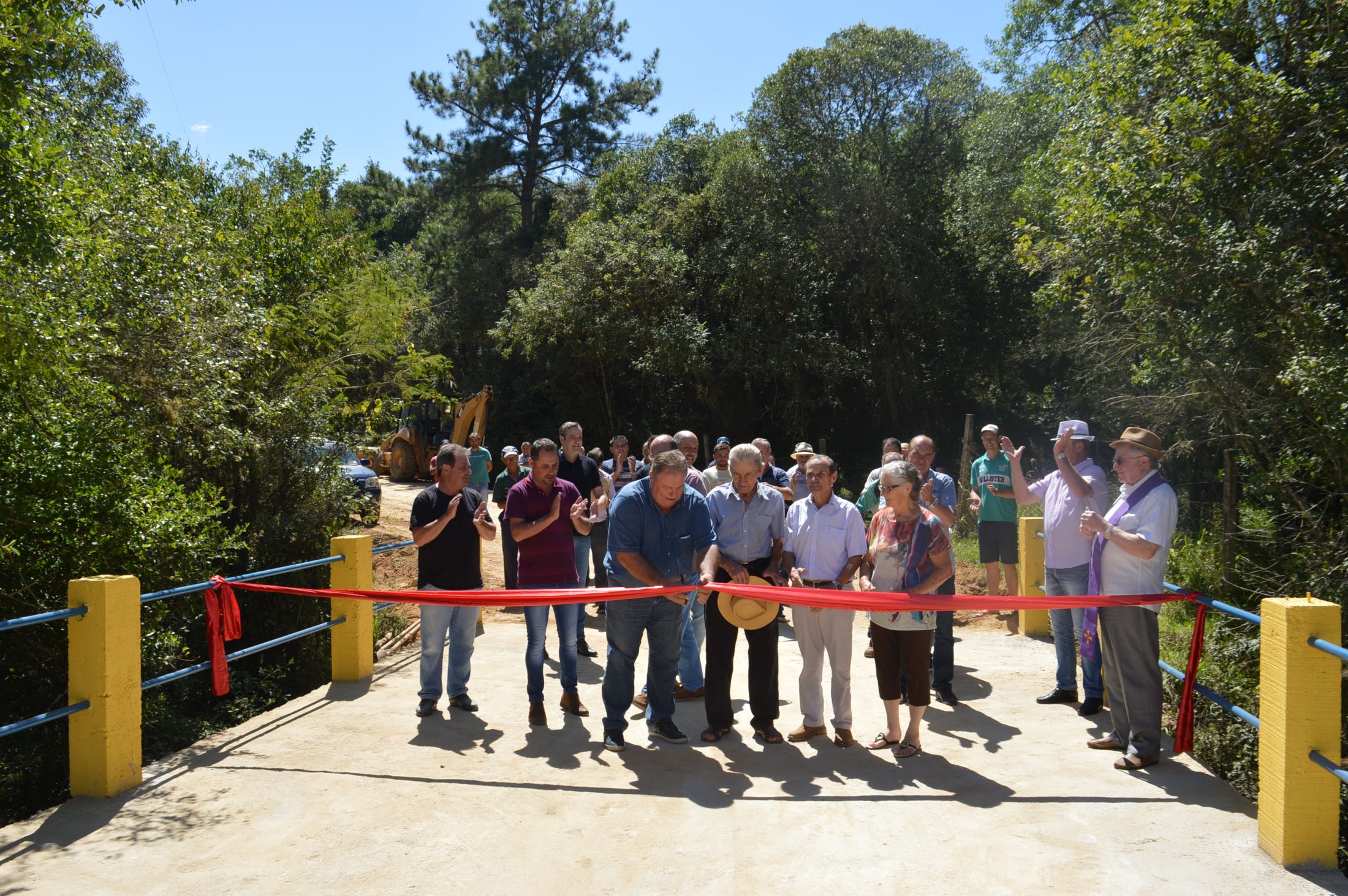 INAUGURADA PONTE NA COMUNIDADE DE CAMPESTRE