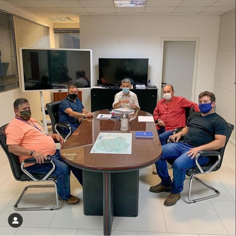 Visita ao Gilson Santos Presidente da COMEC