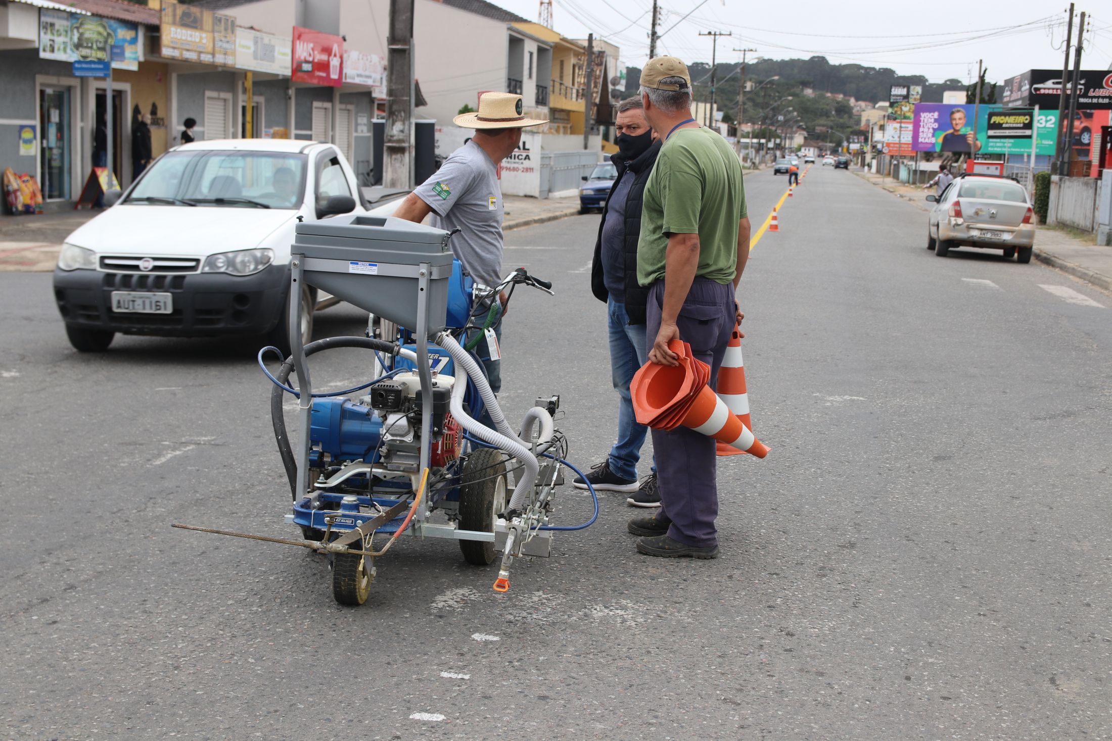 Obras de revitalização no Centro da Cidade