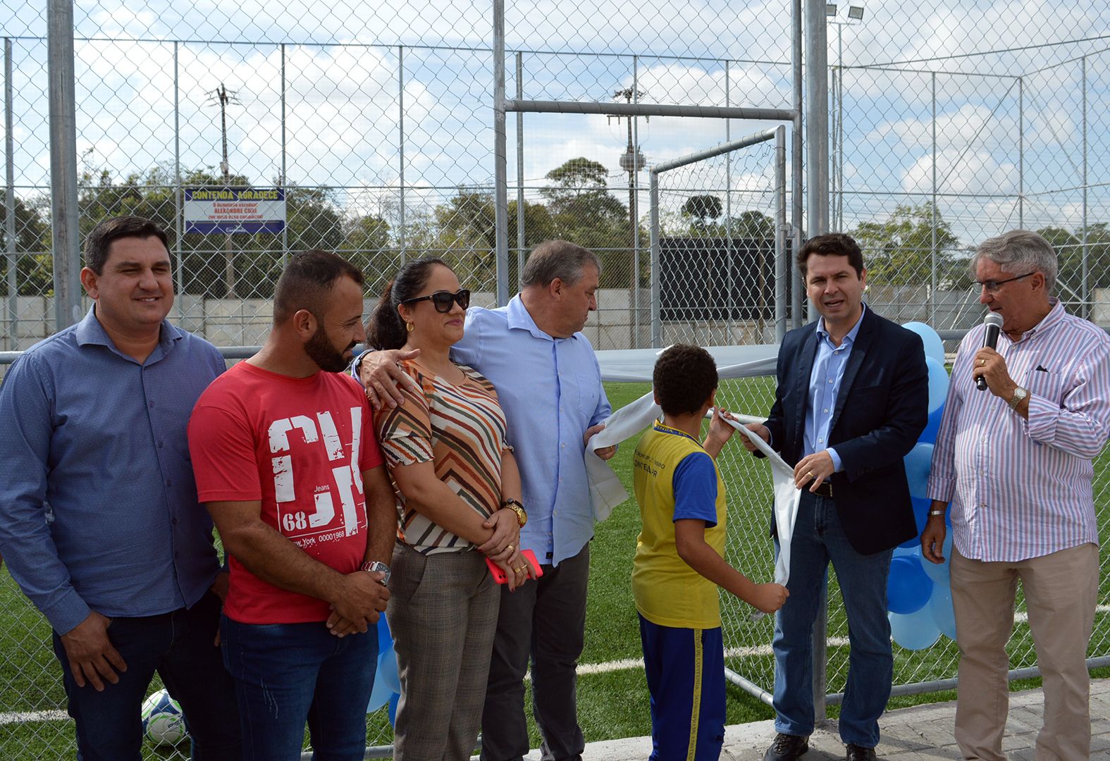 Arena Aníbal Khury é inaugurada em Contenda