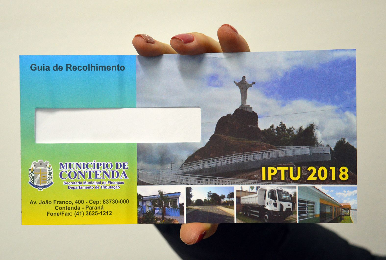 Contribuintes que ainda não receberam o carnê do IPTU devem retirar na prefeitura