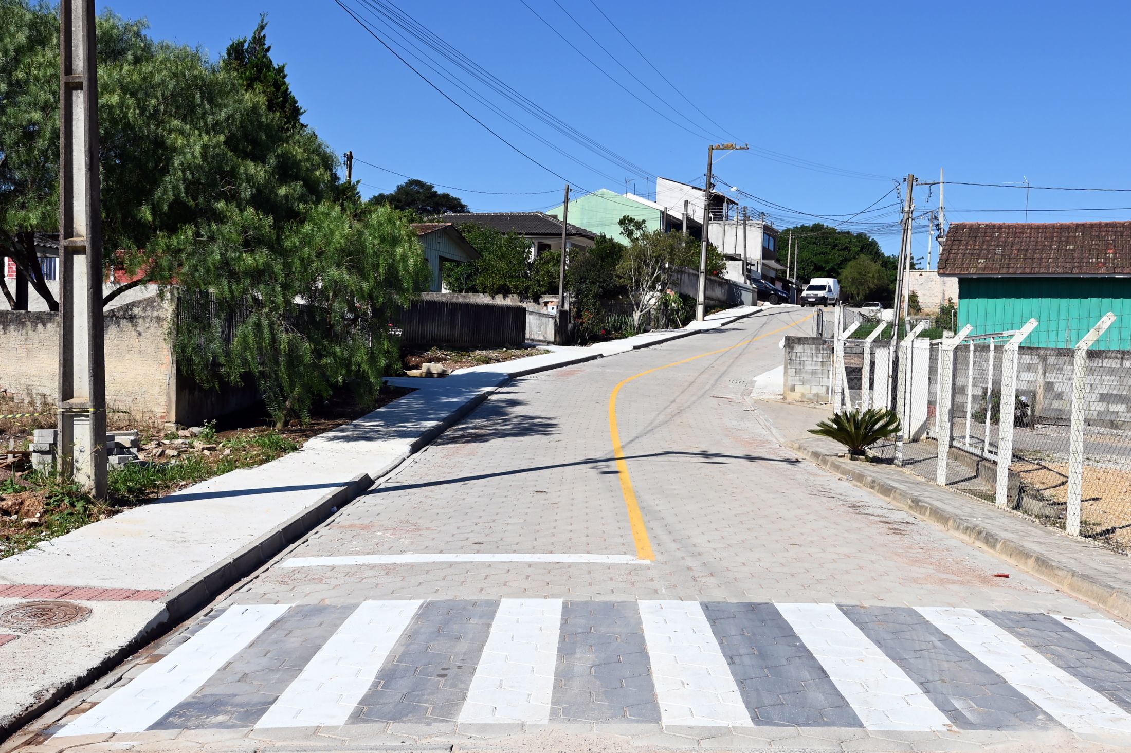 Concluída pavimentação da rua Jaime Good