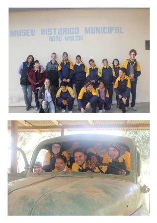 Alunos da APAE - Alaor Visitam Museu Histórico Adão Wolski