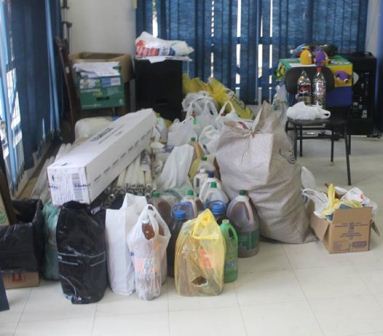 Material Reciclável Arrecadado na Semana do Meio Ambiente