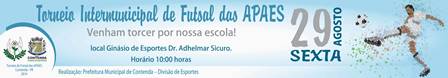 Torneio Intermunicipal de Futsal das APAE's