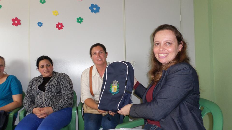 Agentes Comunitários de Saúde recebem mochilas e coletes