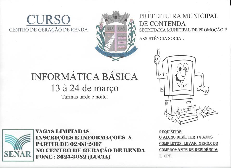CURSO DE INFORMÁTICA BÁSICA