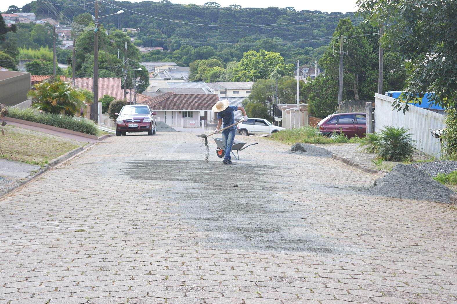 Começam as obras de recape em Contenda