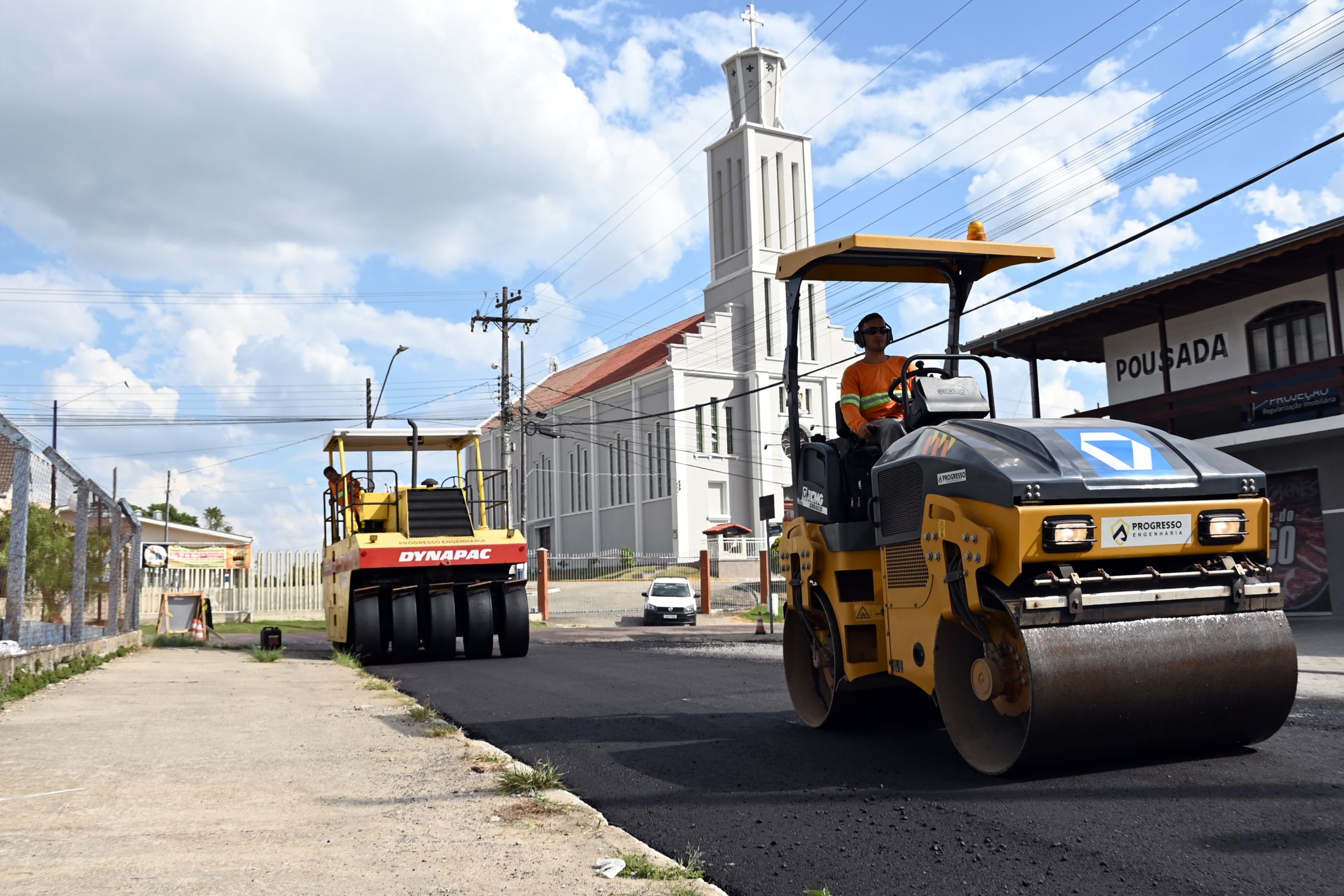 Novas ruas de Contenda são recapadas 