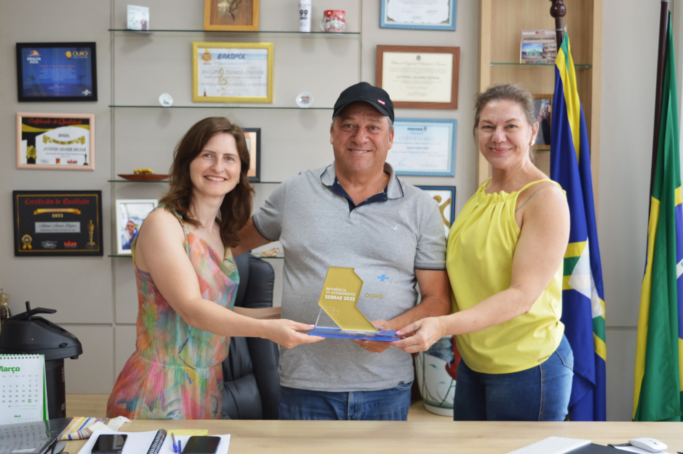 Contenda é premiada com Selo Ouro 