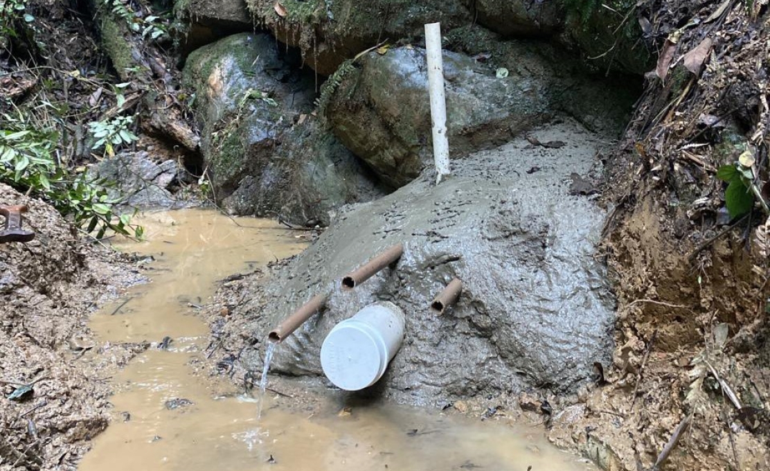 Contenda inicia recuperação de nascentes